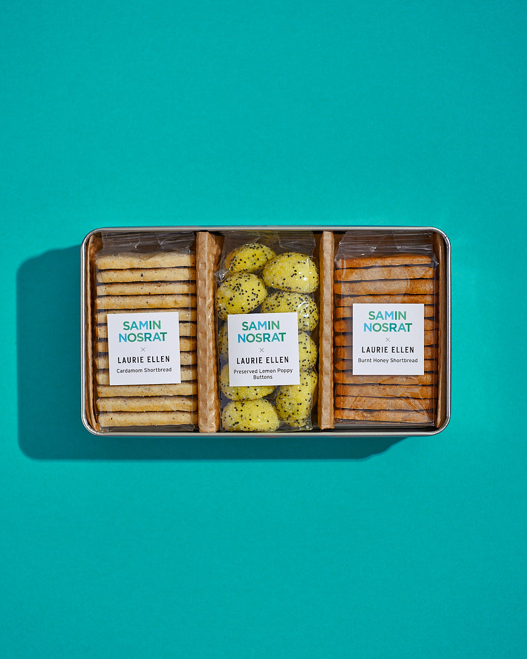 Samin Nosrat x Laurie Ellen "Good Things" Cookie Tin