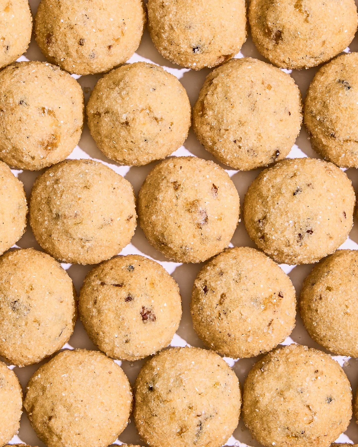 Panettone Shortbread Buttons