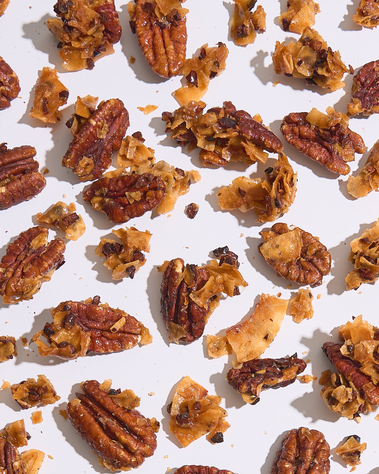 Candied Coconut Pecans