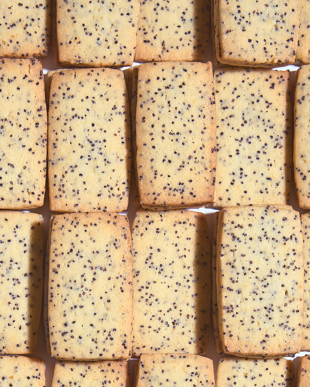 Lemon Poppy Seed Shortbread