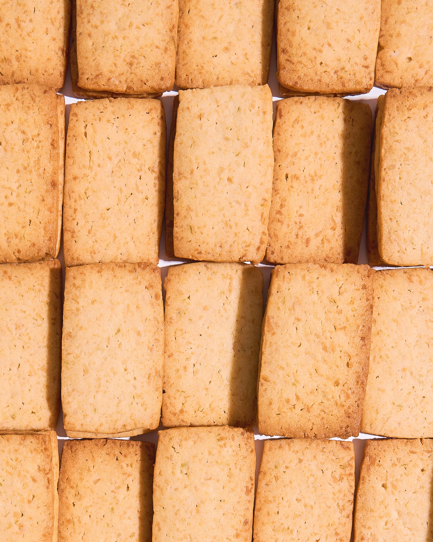 Coconut Lime Shortbread