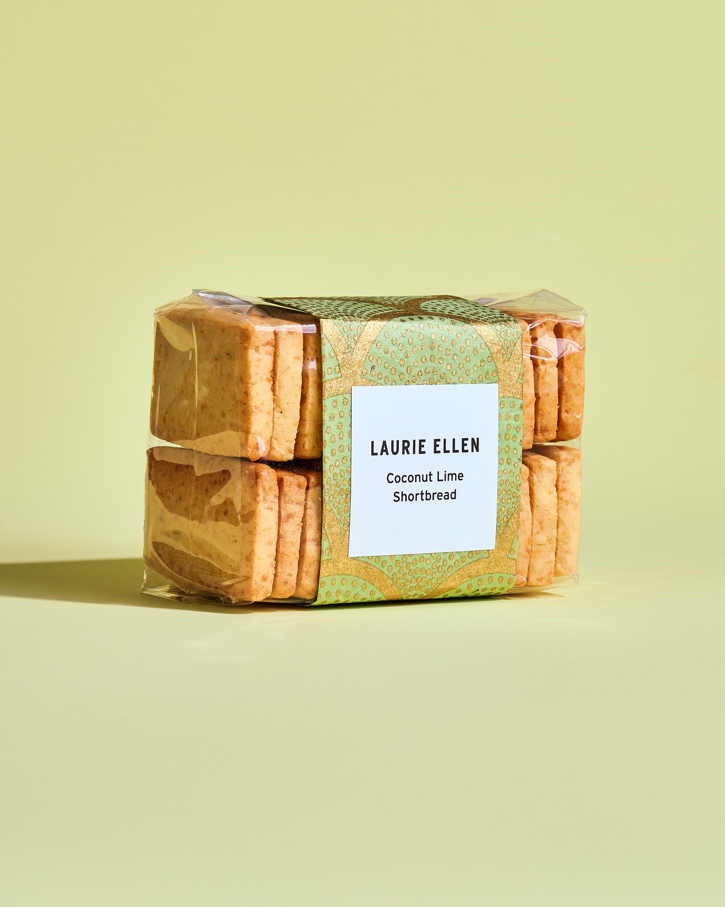 Coconut Lime Shortbread