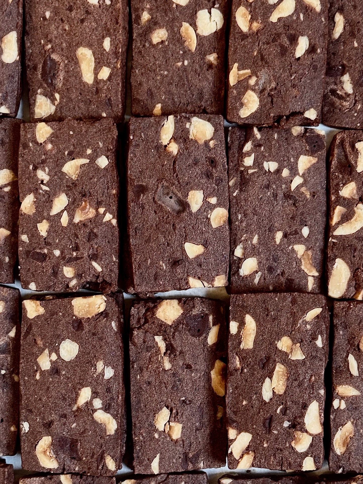 Dark Chocolate Hazelnut Shortbread (Vegan)