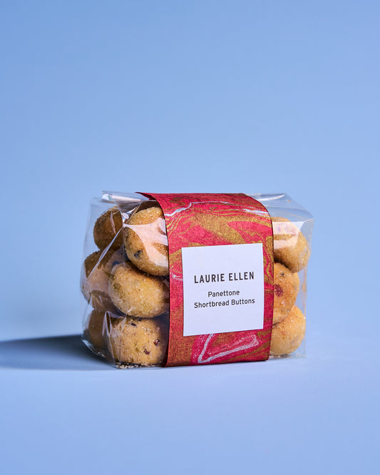 Panettone Shortbread Buttons